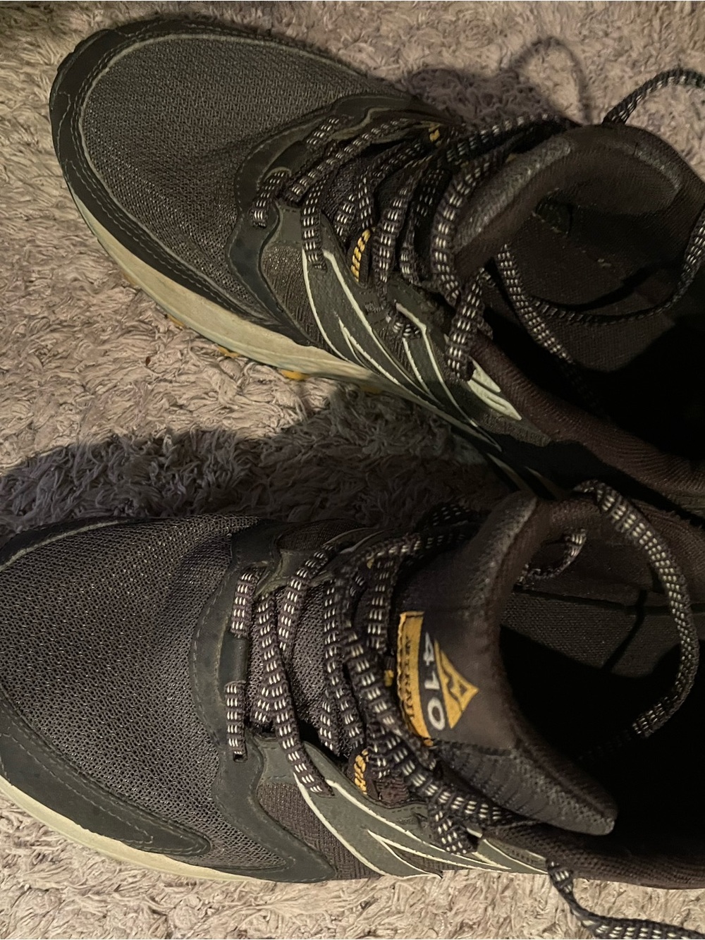 New Balance Black and Olive Green Men's Sneakers